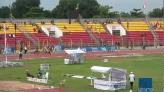 African Athletics Championship in Porto Novo Benin 2012 Mens 400m final [upl. by Proud]