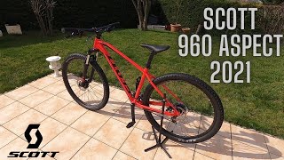 Scott Aspect 960 2021 Mountain Bike Cinematic Detail Views [upl. by Sirrap55]