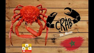 Moroccan crabe simple recipe السلطعون المغربي أكلة صحية و غنية بالفيتامينات [upl. by Lavud92]