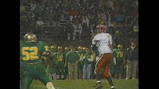 Bellaire Big Reds football  Playoffs 1993 v Youngstown Ursuline better quality [upl. by Annairb]