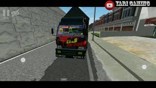 Review canter dj mino ganteng bus simulator indonesia [upl. by Tippets188]