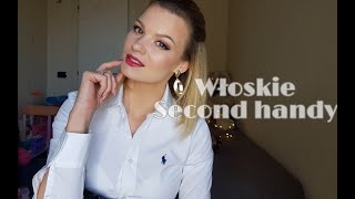 Zakupy z Włoskiego Second Handu  Tryon Haul [upl. by Asselim]