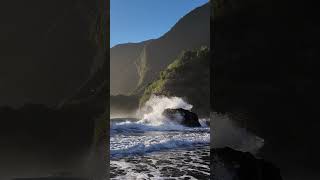 Slowmotion Seixal Beach Madeira [upl. by Tilford]