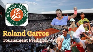 ROLAND GARROS 2024 DRAW PREVIEW  MY PREDICTIONS  DJOKOVIC ALCARAZ EASY DRAW 🤔 NADAL ZVEREV⚠️ [upl. by Samara559]