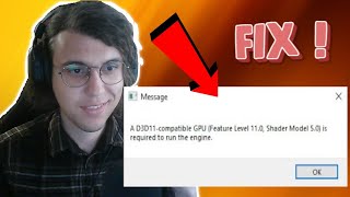 How To Fix Fortnite Error A D3D11Compatible GPU [upl. by Rufe978]