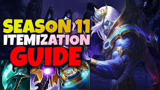 SEASON 11 VLADIMIR ITEMIZATION GUIDE [upl. by Enerehs]