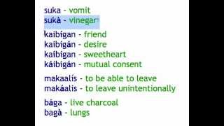 Tagalog 1on1  Lesson 1 Pronunciation practice [upl. by Annelg775]