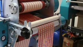 PP002 heat press for sublimation printing lanyards on both sides [upl. by Nedgo606]