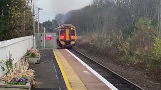 Class 158711 in Alness to invergordon [upl. by Phedra]