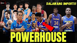 GRABE ANG 15MAN LINE UP NA ITATAPAT NG GILAS PILIPINAS SA NEW ZEALAND 🇵🇭❗️ [upl. by Nered]