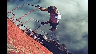 Rooftop Badass  Street Workout at 360m 1181ft the tallest chimney in Europe  Slovenia [upl. by Dennard534]