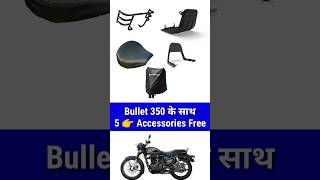 Bullet Accessories Legguard Sumpguard Seat cover BackrestBike cover  Royal Enfield  SV Motors [upl. by Reni]