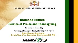 Jamaican Independence Day  DIAMOND Jubilee UK [upl. by Inot]