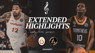 Galatasaray v Promitheas Patras BC Vikos Cola  Full Game Highlights  BasketballCL 202425 [upl. by Ahsekel]