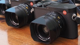 Leica Q Full Frame da 24 megapixel e ottica 28mm F17  TVtech [upl. by Dnomaid]