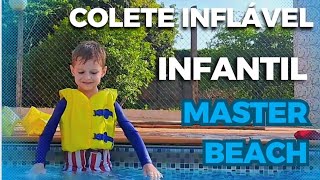 Colete Inflável Infantil Sortido Master Beach Havan [upl. by Anelaf]