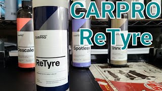 EXCELLENT Carpro ReTyre  Powerful Tire amp Rubber Cleaner [upl. by Leiva]