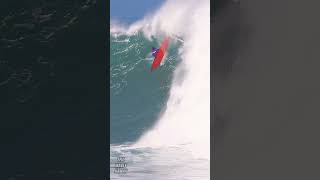 Epic surfing WIPEOUT Crazy strong waves during Eddie contest Waimea Hawaii bigwavesurfing wipeout [upl. by Hulbert]