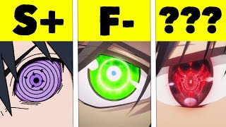 Anime Eyes Ranked By Real Life Usefulness 2 [upl. by Midge]