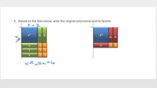 Factoring Using Algebra Tiles [upl. by Mays]