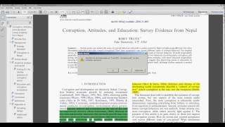 Citavi Tutorial 5 of 5  Working on Papers with Citavi Adobe Reader and Word [upl. by Ennaillij]