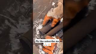 Pipe joint welding ideas tricks tips ytshorts ytviral shorts [upl. by Guibert533]