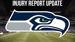 Seattle Seahawks Injury Report Were almost out of right tackles starting to get some DBs back [upl. by Gaudet]