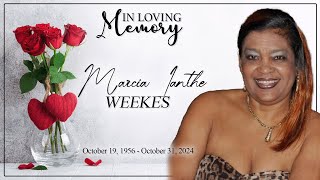 Celebrating the Life of Marcia Ianthe Weekes [upl. by Rajewski]