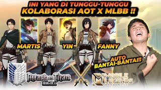 REVIEW SKIN AOT DI MLBB  SIAPA YANG PALING KEREN SKIN NYA [upl. by Vinson749]