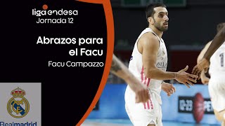 ABRAZOS para el Facu Campazzo  Liga Endesa 202021 [upl. by Lleznol652]