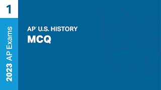 1  MCQ  Practice Sessions  AP US History [upl. by Haden333]