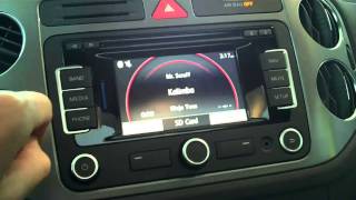 How to use an SD Card with VWs RNS315 Navigation System [upl. by Ynavoeg]