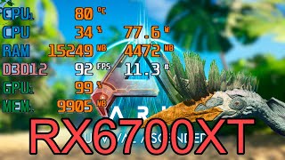 ARK Survival Ascended ASA 99FPS  BEST Settings for AMD RX 7700  RX6700XT  32 GB DDR5  AMD SR [upl. by Iraam108]