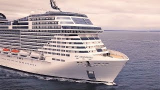 MSC Grandiosa Cruise Ship Tour  Greatness At Sea [upl. by Ettezzil]