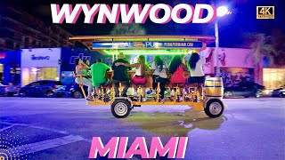 Wynwood Miami Night Life 4K [upl. by Sefton]