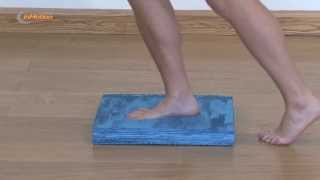 How to use a Therapy in Motion foam balance pad [upl. by Shanie844]