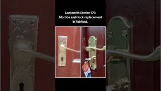 Locksmith Stories 179  Mortice sashlock replacement in Ashford EPRLocksmith eprlocksmith lock [upl. by Prince]