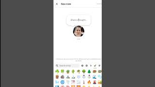 Ang cute MESSENGER SHARE A THOUGHT  New features of messenger notes shortvideo shorts short [upl. by Ennaylloh]