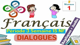 TARL  Enseignement explicite dialogue semaine 15 NF  RépliquesAudio  1ère AEP [upl. by Esilehc475]