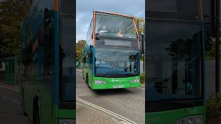 Southern vectis 1401 HF09 FVU is seen departing Sandown library on the Downs breezer to ryde [upl. by O'Callaghan]