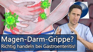 Gastroenteritis Hat Sie die MagenDarmGrippe erwischt Ursachen Symptome amp Therapie [upl. by Burns102]