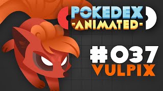 Pokedex Animated  Vulpix [upl. by Walton]