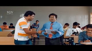 ಇದೇನೋ ಬರಿ ಪ್ರಶ್ನೆಗಳು ಬರೆದಿದಿಯ ಆನ್ಸರ್ ಎಲ್ಲಿದೆ  Ambara Kannada Movie Comedy Scenes  Yogesh [upl. by Inaj]