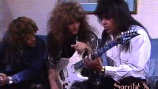 MTVs Metal Hammer The Bailey Brothers Interview With Vinnie Moore July 1988 [upl. by Ahsirtak665]