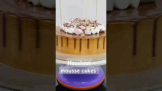 today new cake hazelnuts chocolate cakedecorating pleasesubscribemychannel [upl. by Imena]