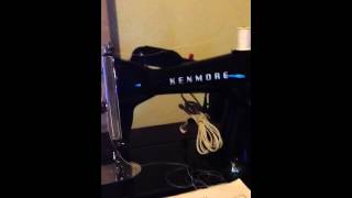 Vintage Kenmore Sewing Machine Model 148274 [upl. by Yendis]