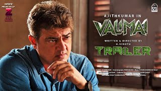 VALIMAI OFFICIAL TRAILER  Ajith Kumar  HVinoth  Yuvan  Boney Kapoor  Valimai Trailer [upl. by Meela]