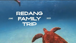 Insta360 X3  Family beach vacation at Taaras resort Redang Island [upl. by Anitsyrk]