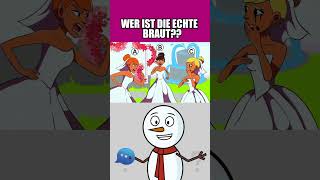 WER IST DIE ECHTE BRAUT quiz herausforderungen [upl. by Yanad]