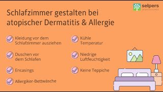 Das optimale Schlafzimmer bei NeurodermitisAllergien  das kannst du tun Experten geben Tipps [upl. by Ahsilram]